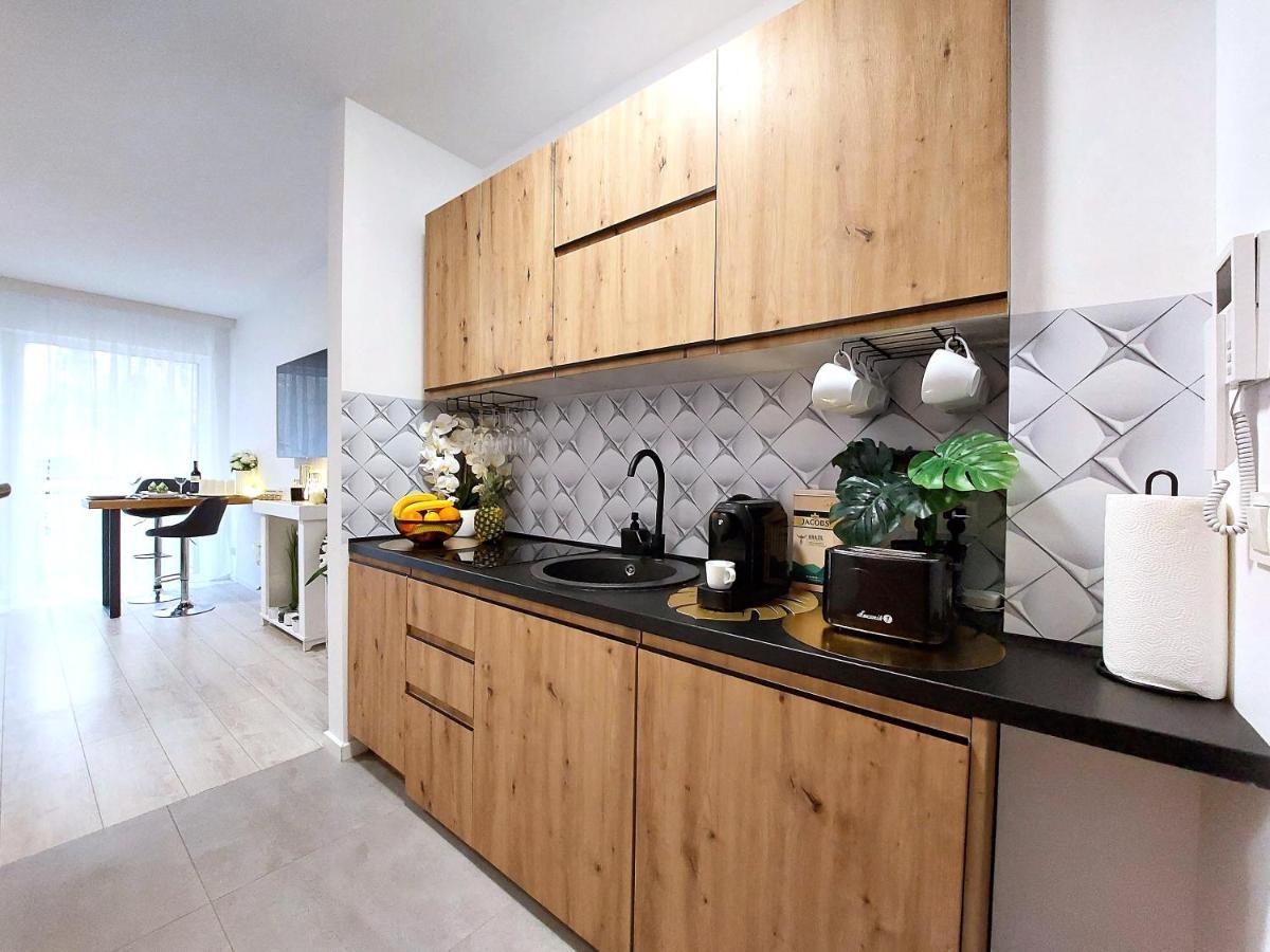 Apartment Mit Blick Auf Den Park - Apartament Mariw Matejki 17 Z Widokiem Na Park 슈비노우이스쳬 외부 사진